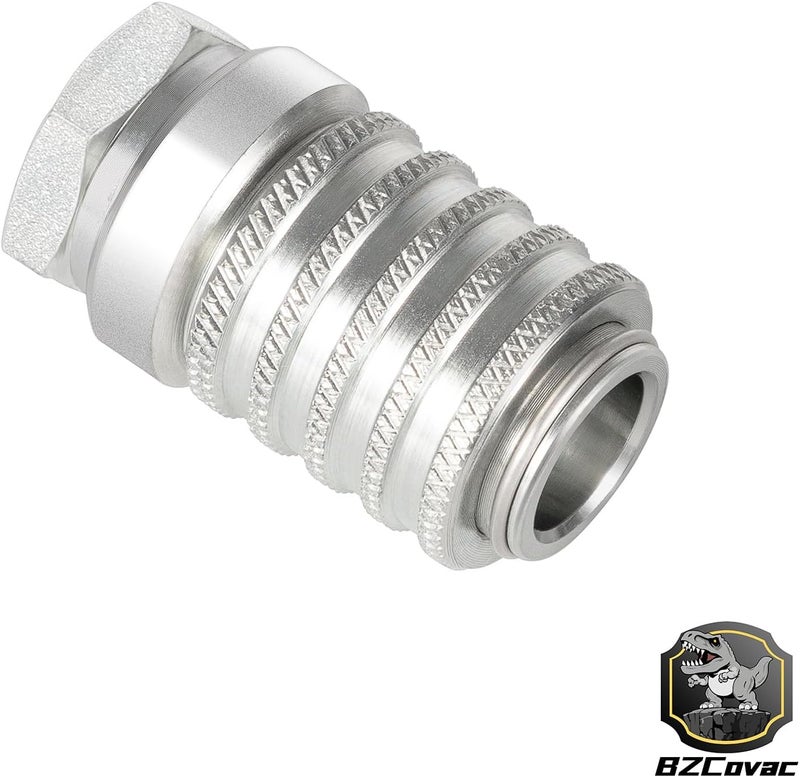 Bzcovac PD222 Test Ports and Diagnostic Equipment Quick Couplings, 1/8"-27 Female NPTF Thread Size - PD Series - Image 5